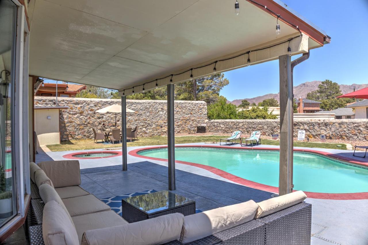 Home With Mountain View/Pool/Tub エル・パソ エクステリア 写真