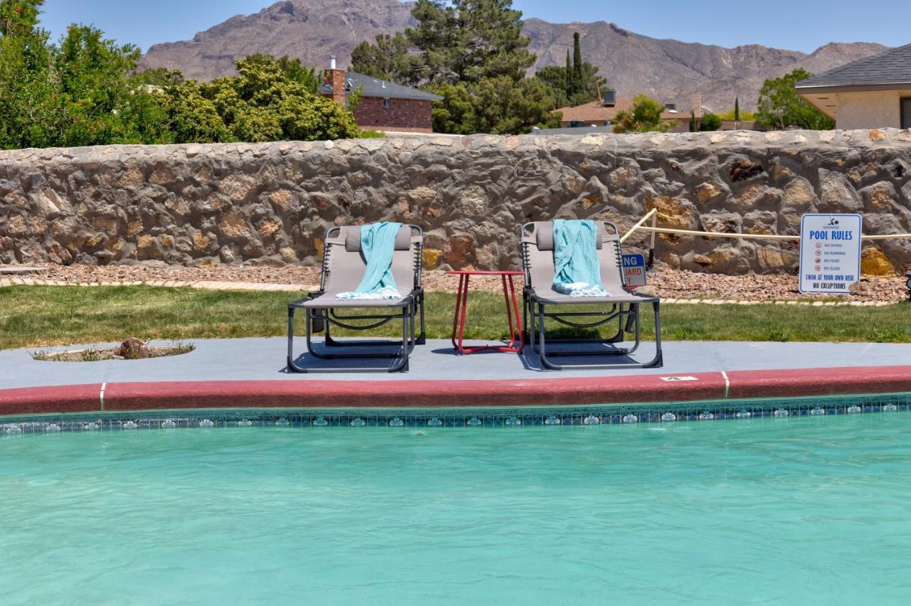 Home With Mountain View/Pool/Tub エル・パソ エクステリア 写真